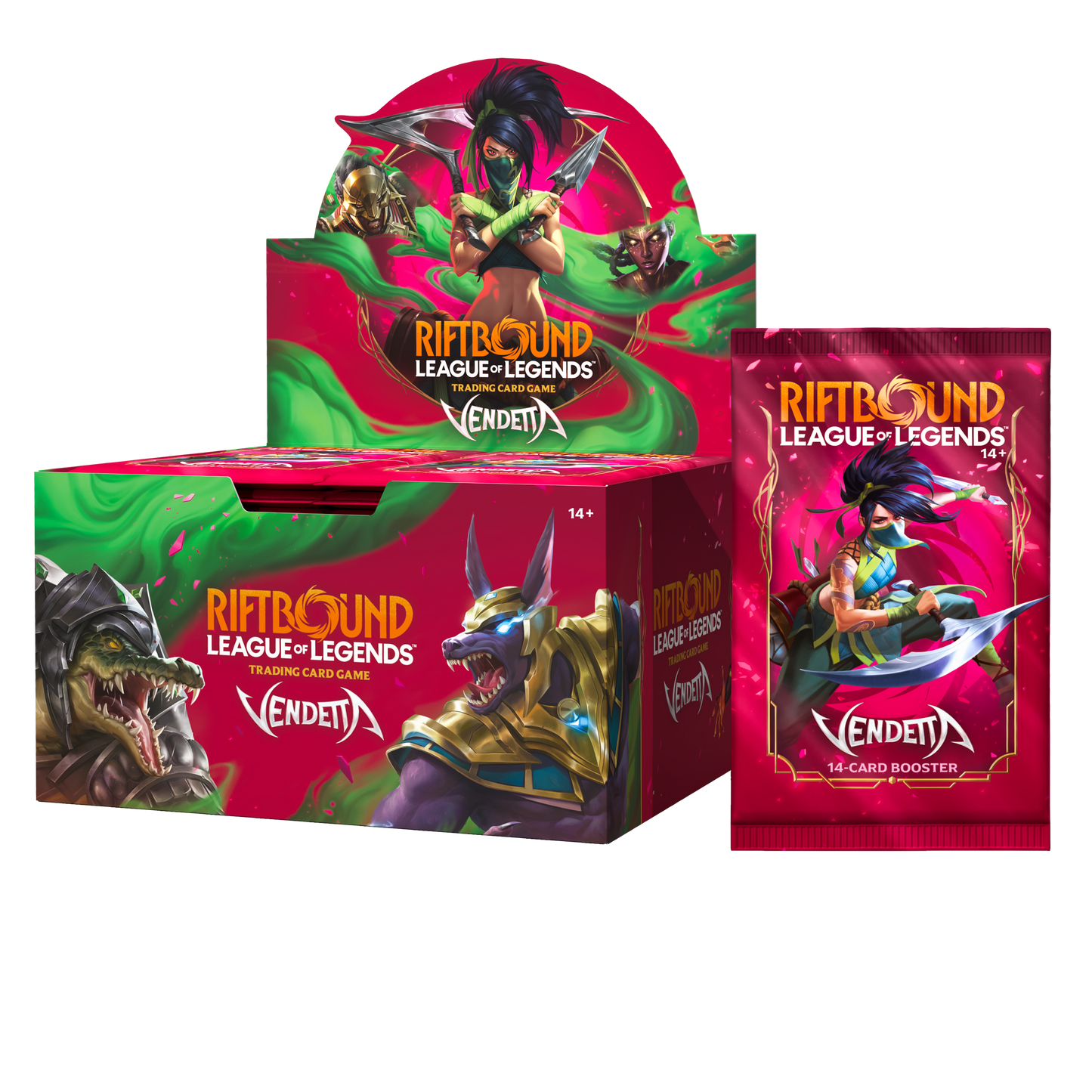 Riftbound: League of Legends TCG – Vendetta Booster Display