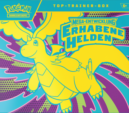 Pokemon ME02.5 Mega Entwicklung Erhabene Helden Top Trainer Box