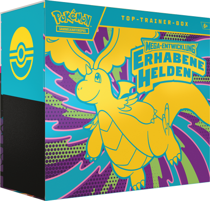 Pokemon ME02.5 Mega Entwicklung Erhabene Helden Top Trainer Box