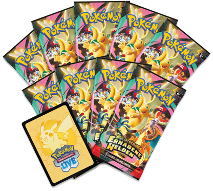 Pokemon ME02.5 Mega Entwicklung Erhabene Helden Top Trainer Box