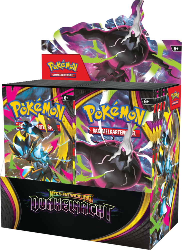 Pokémon ME05 Mega Entwicklungen Dunkelnacht Booster Display (36 Booster) DE