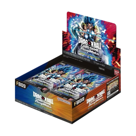 Dragon Ball Super Card Game Fusion World - DUAL EVOLUTION FB09 Booster Display