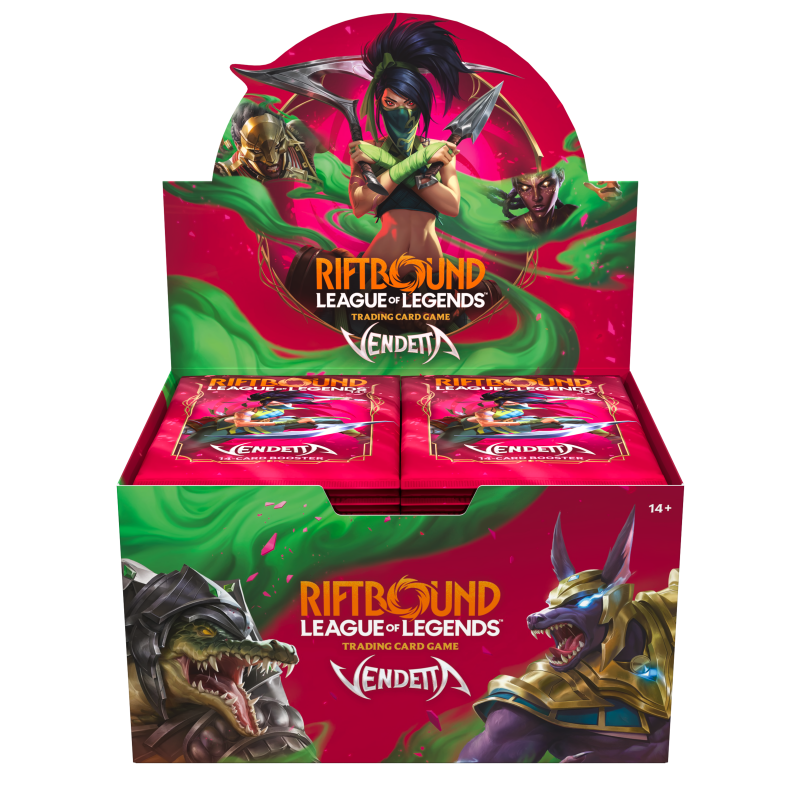 Riftbound: League of Legends TCG – Vendetta Booster Display