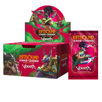 Riftbound: League of Legends TCG – Vendetta Booster Display