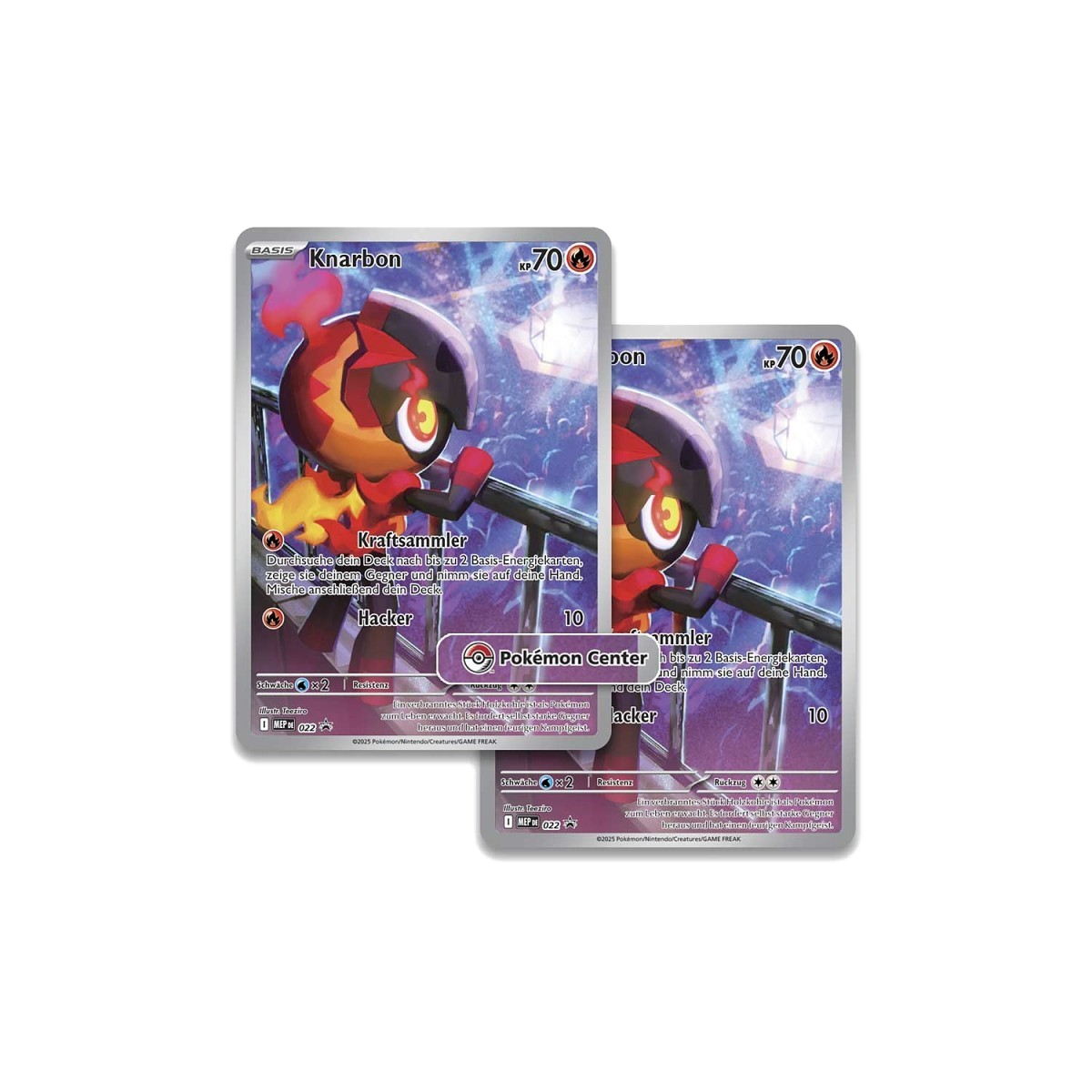 Pokémon ME02 Mega Entwicklung Fatale Flammen Top Trainer Box Pokemon Center Edition