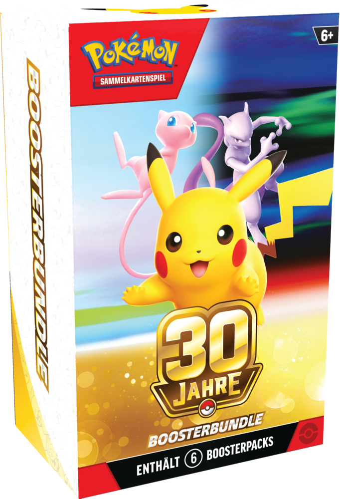 Pokémon 30 Jahre Booster Bundles