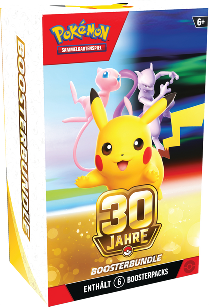 Pokémon 30 Jahre Booster Bundles