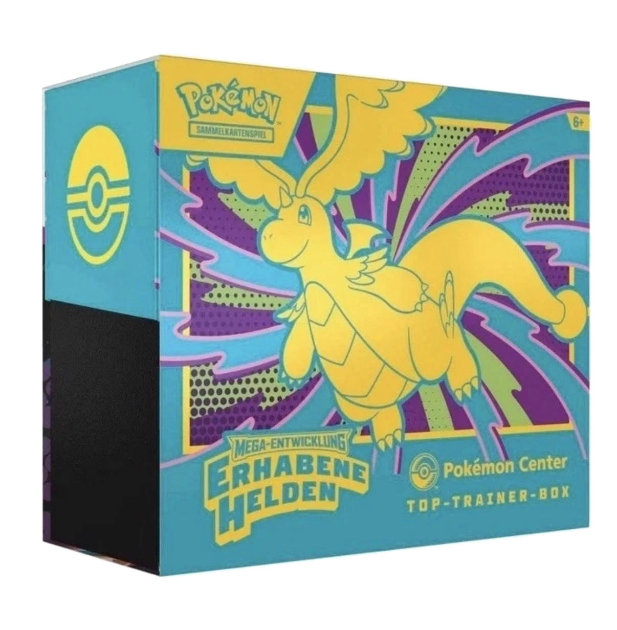 Pokémon Mega Entwicklung Erhabene Helden ME02.5 Top Trainer Box Pokémon Center Edition