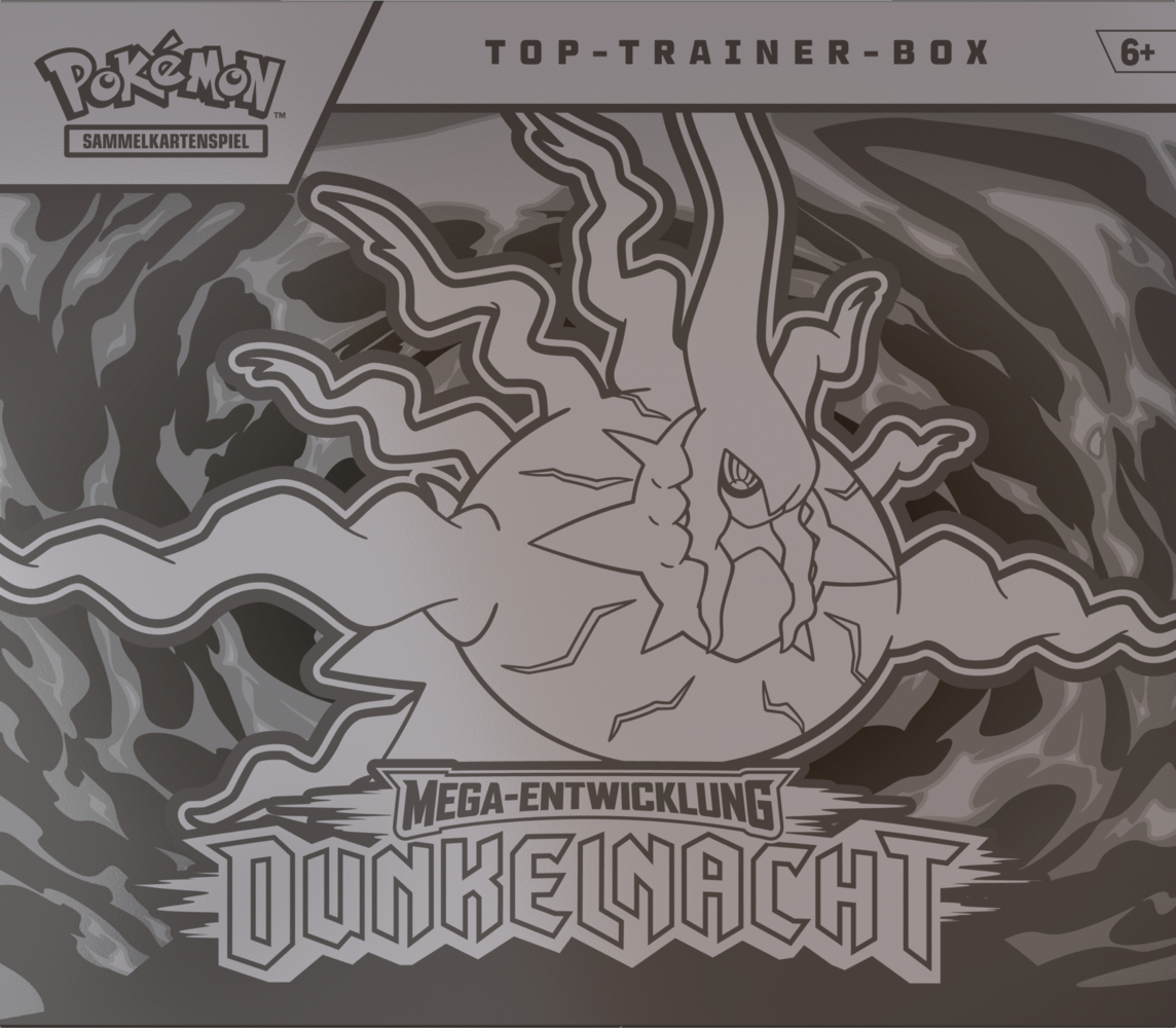 Pokémon ME05 Mega Entwicklung Dunkelnacht Top-Trainer-Box