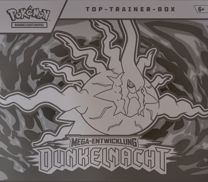 Pokémon ME05 Mega Entwicklung Dunkelnacht Top-Trainer-Box