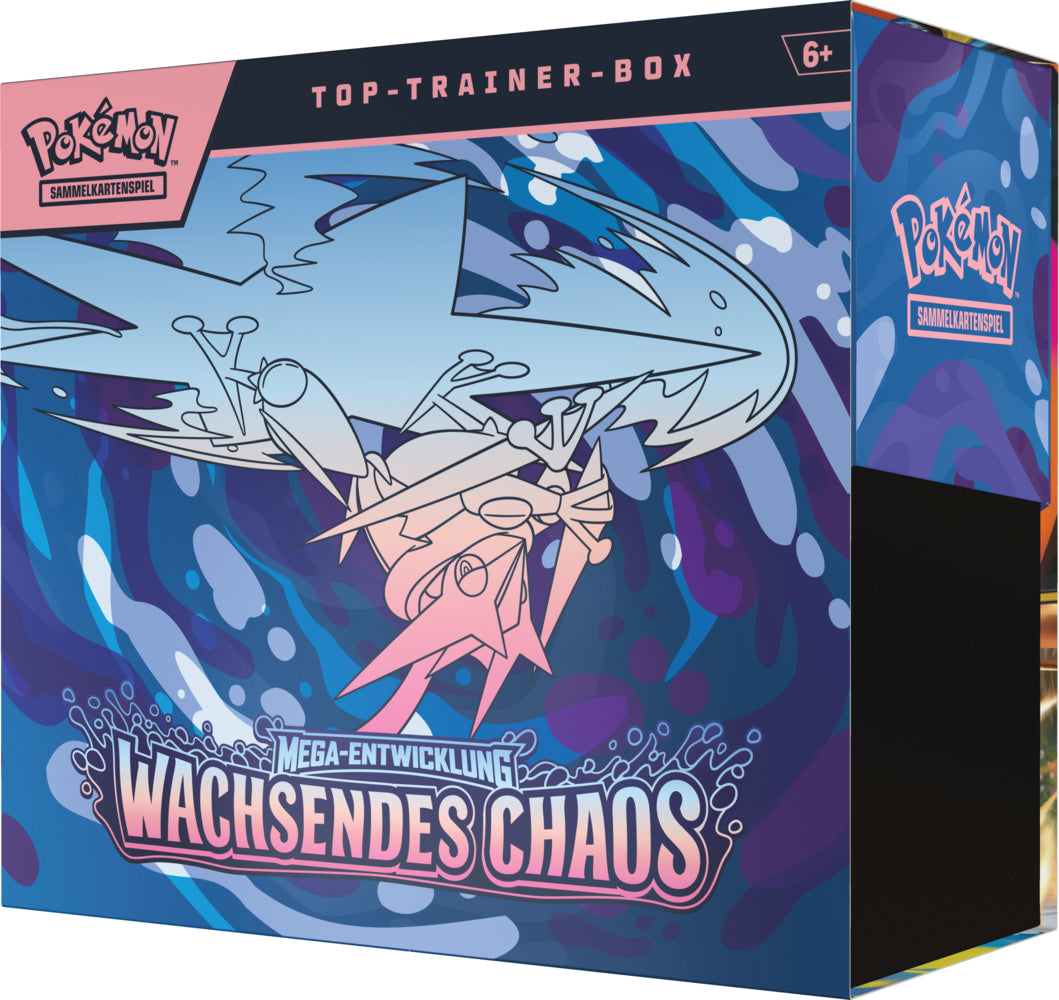Pokémon Top-Trainer-Box Mega-Entwicklung - Wachsendes Chaos (DE)