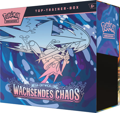 Pokémon Top-Trainer-Box Mega-Entwicklung - Wachsendes Chaos (DE)