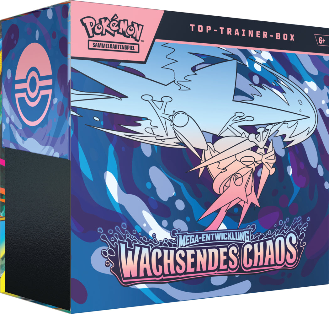 Pokémon Top-Trainer-Box Mega-Entwicklung - Wachsendes Chaos (DE)