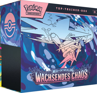 Pokémon Top-Trainer-Box Mega-Entwicklung - Wachsendes Chaos (DE)